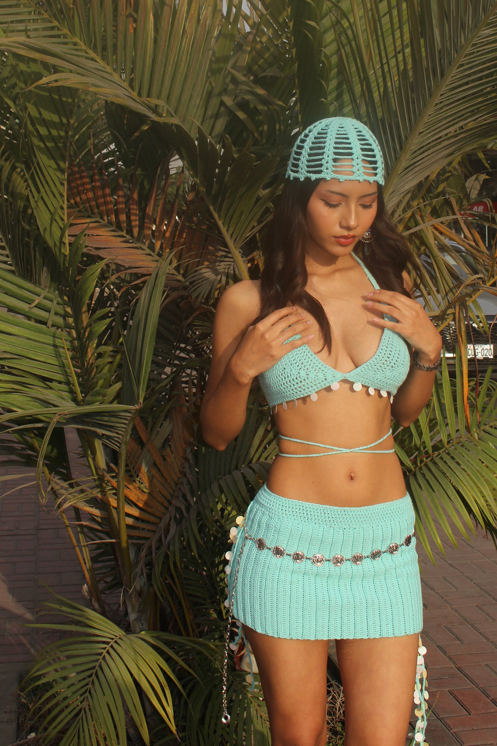 Nuestro Set Mermaid  está tejido a mano con hilo algodón mercerizado,diseñado para acompañarte en tus días de playa, vacaciones, festivales o cualquier plan donde quieras sentirte única. ✨
Precios:
* Set Mermaid (S y M): S/299.00

Disponible en Stock : 
🤍 Crema🩷 Rosa🩵 Celeste y Negro
