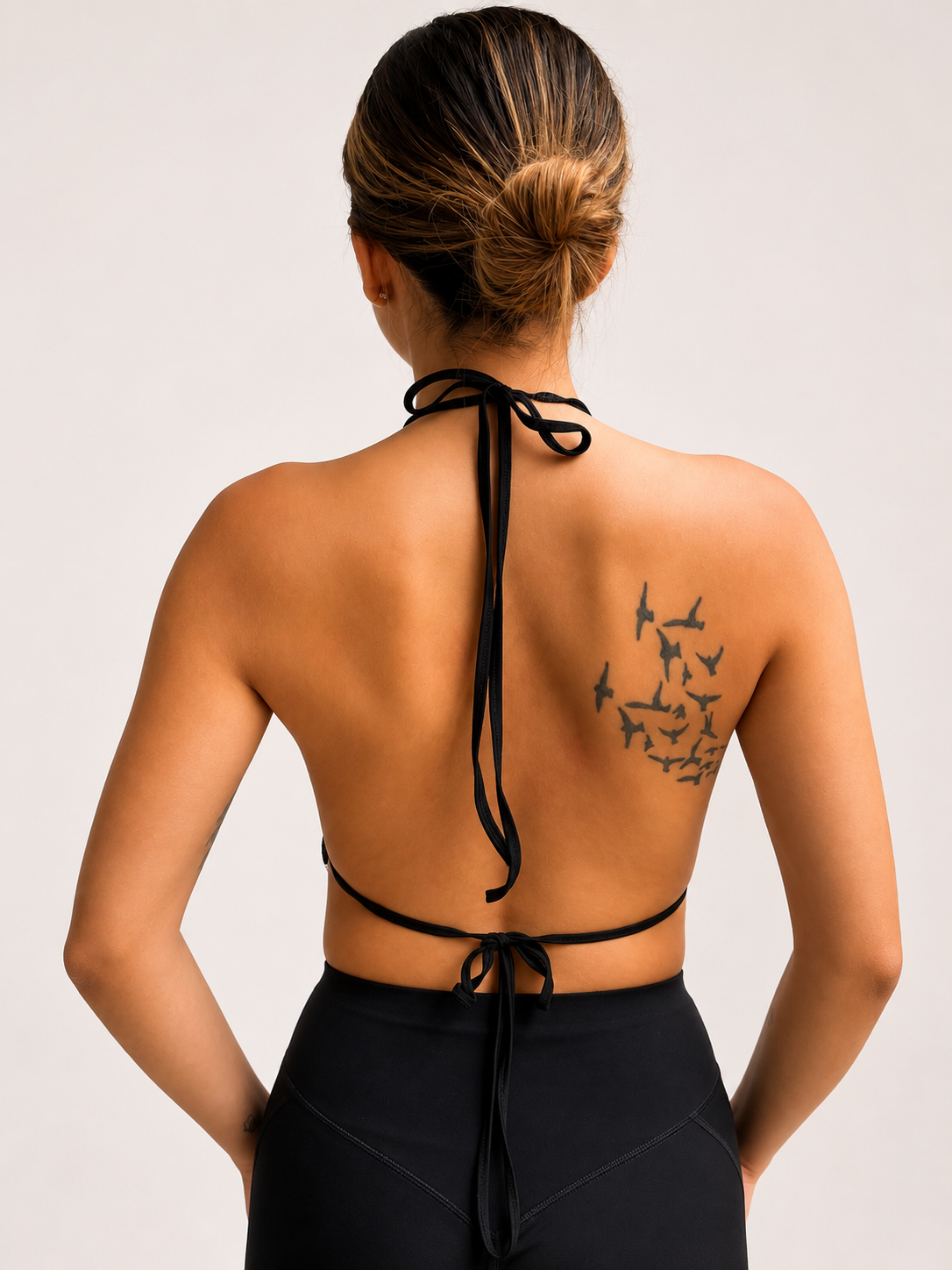 Top Celina Plateado