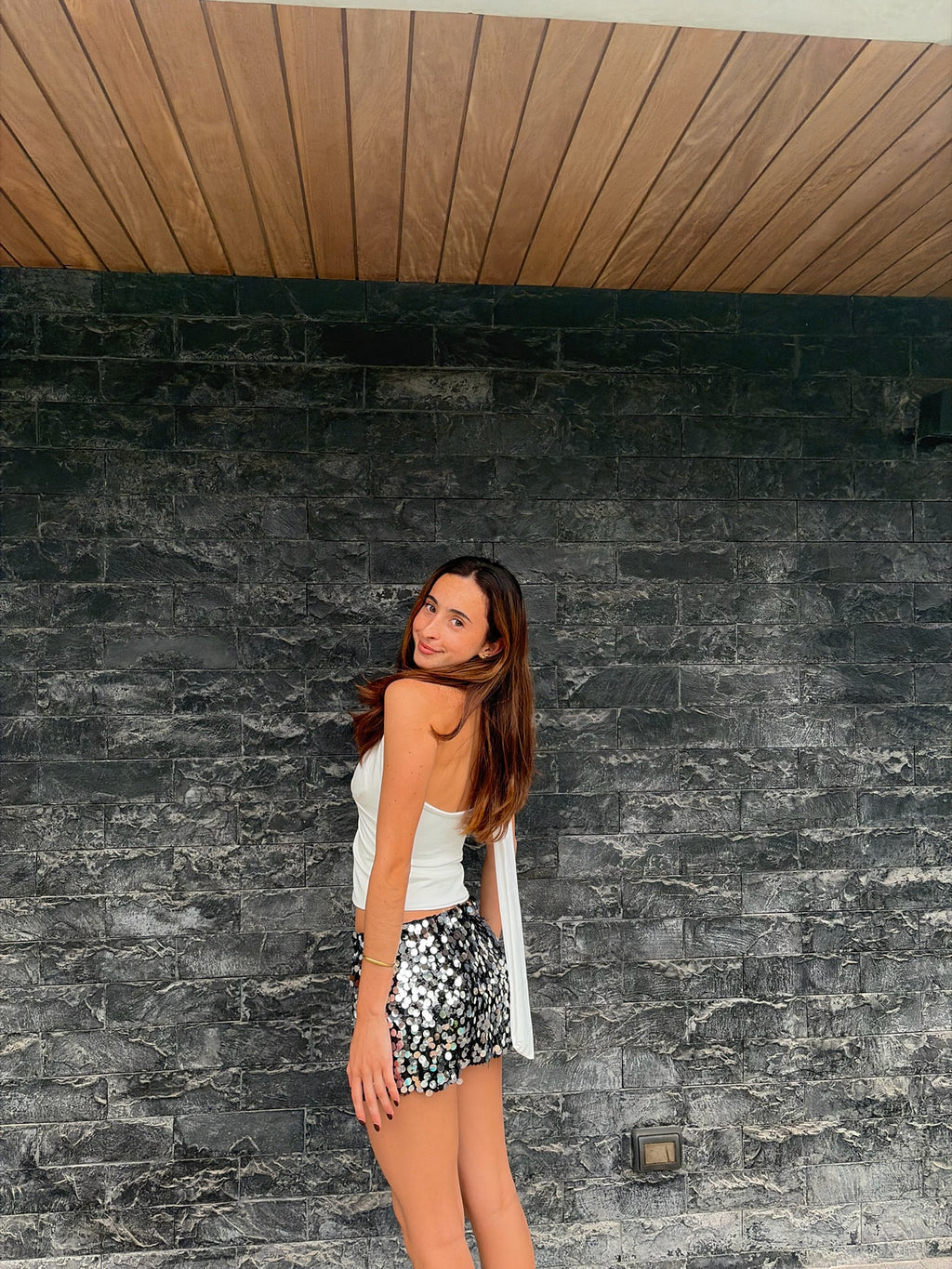 Top Choker Blanco